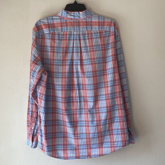 Vineyard Vines‎ Women's Plaid Weekend Slim Fit Murray Shirt SZL Weekend Preppy - Picture 9 of 10